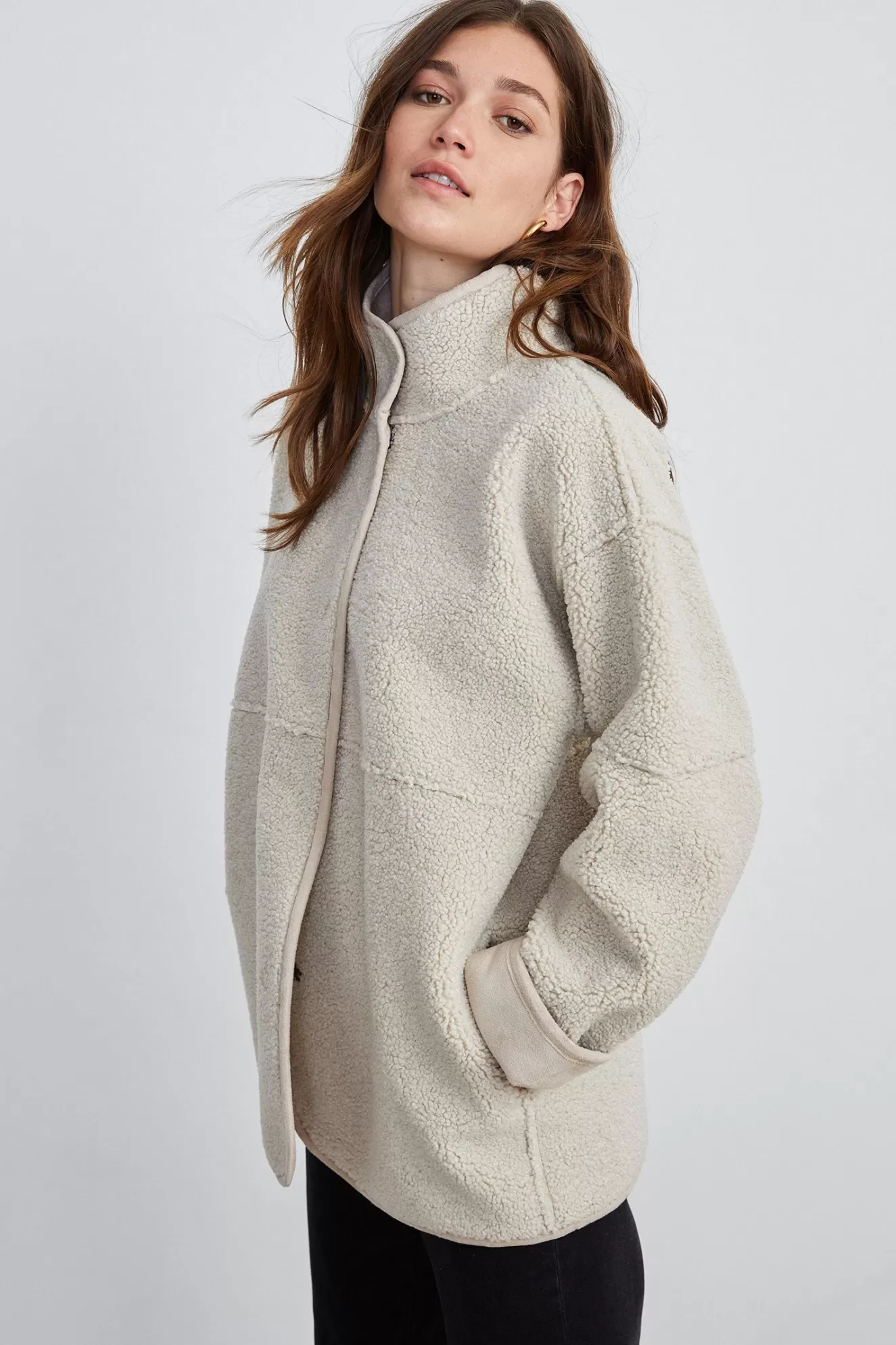 Outlet Albany Lux Sherpa Coat Jackets & Coats