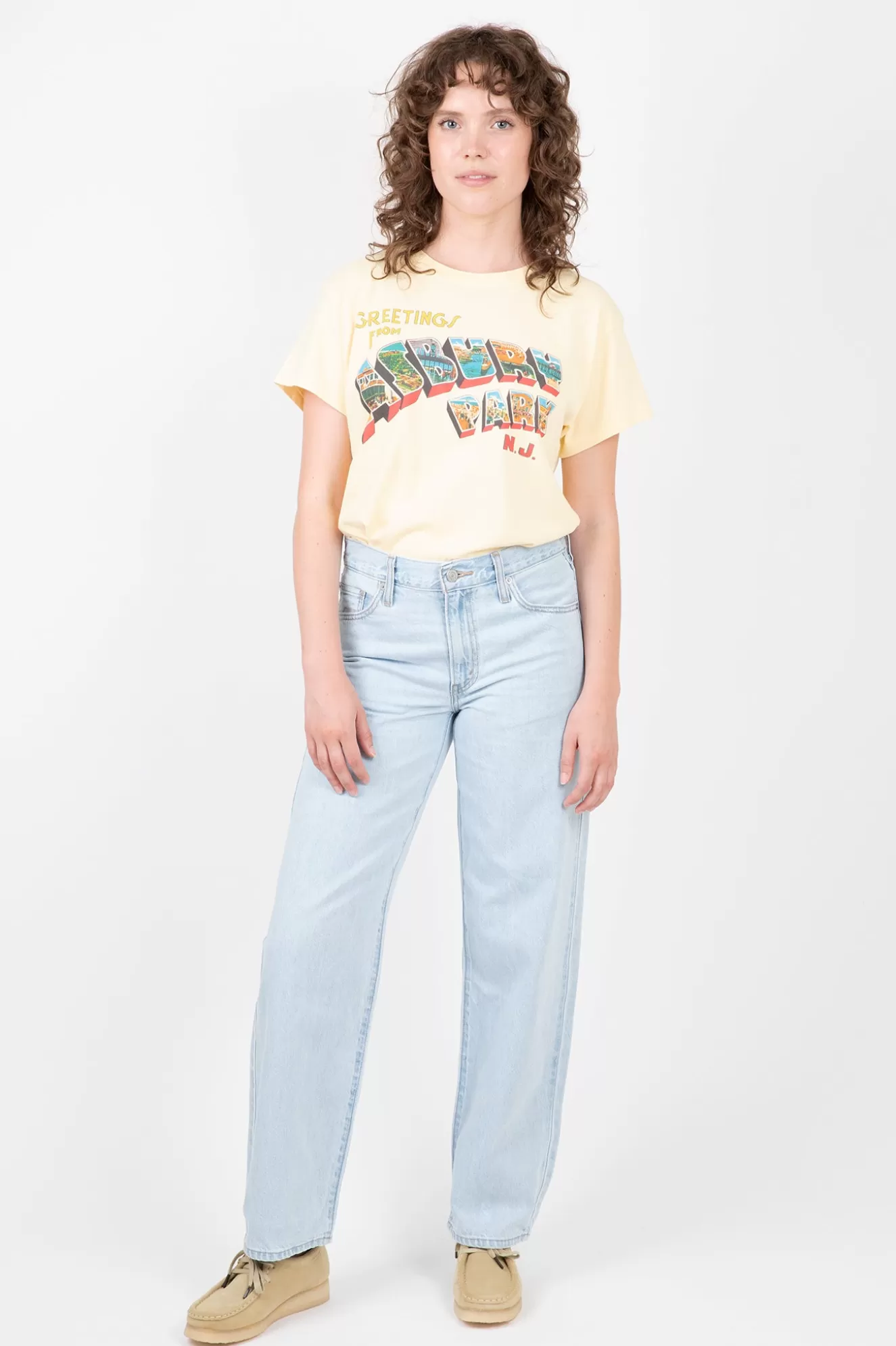 Shop Baggy Dad Jeans Denim