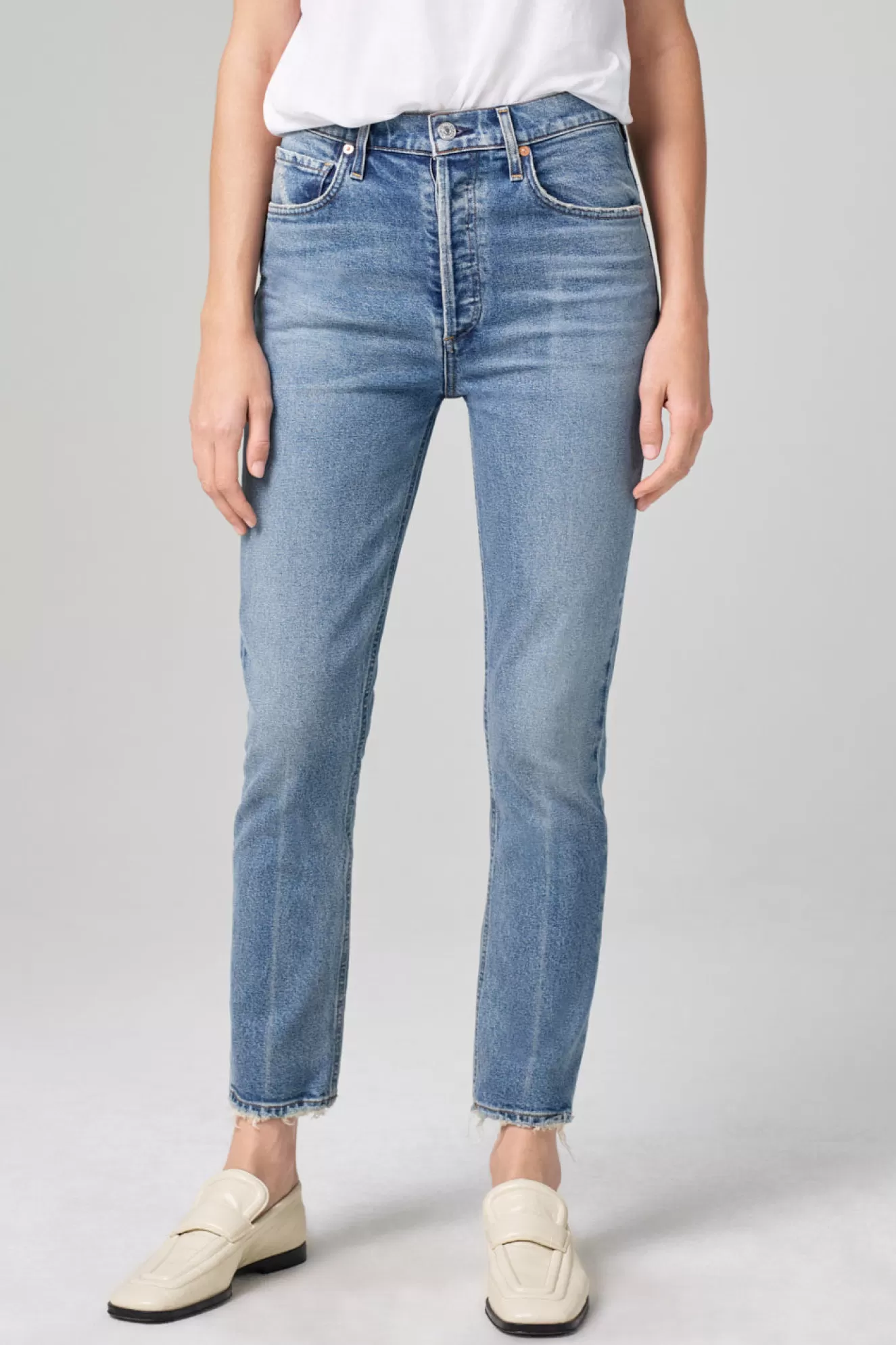 Clearance Jolene High Rise Vintage Slim Denim