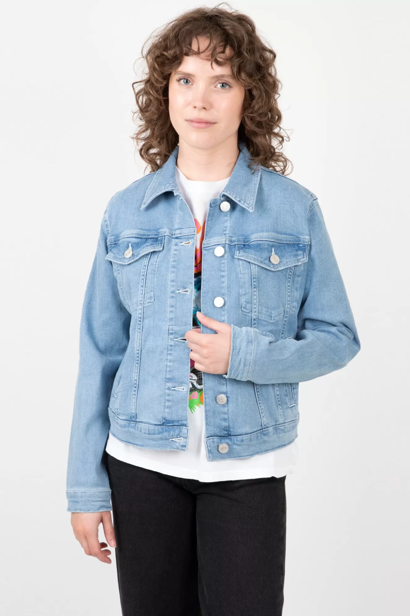 Outlet Le Vintage Denim Jacket Jackets & Coats