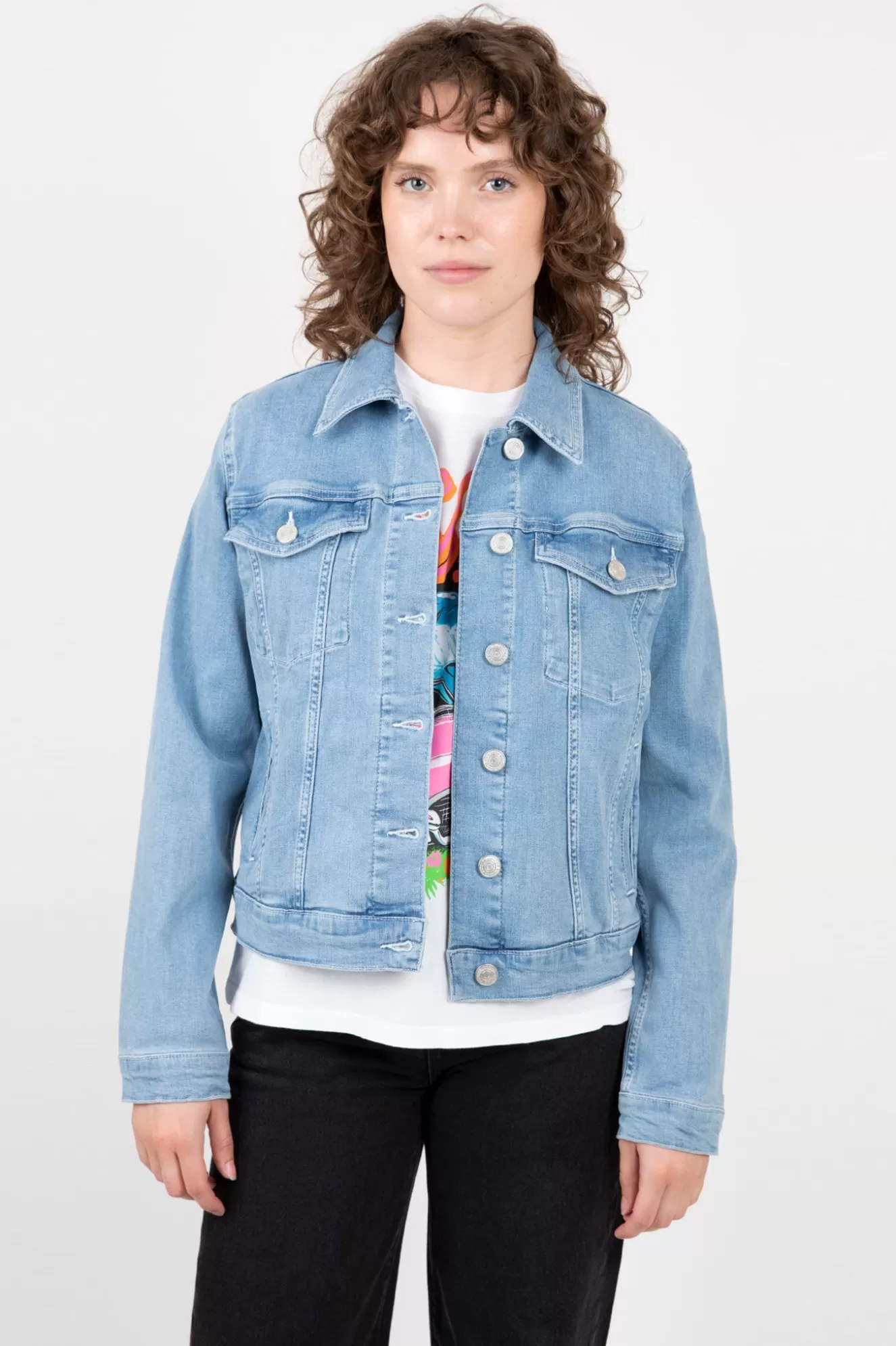 Outlet Le Vintage Denim Jacket Jackets & Coats