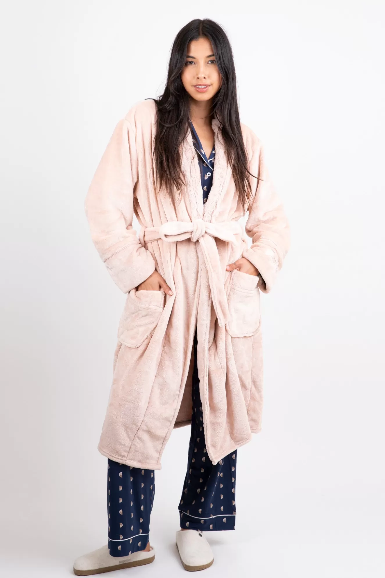 Sale Luxe Plush Robe Sleepwear