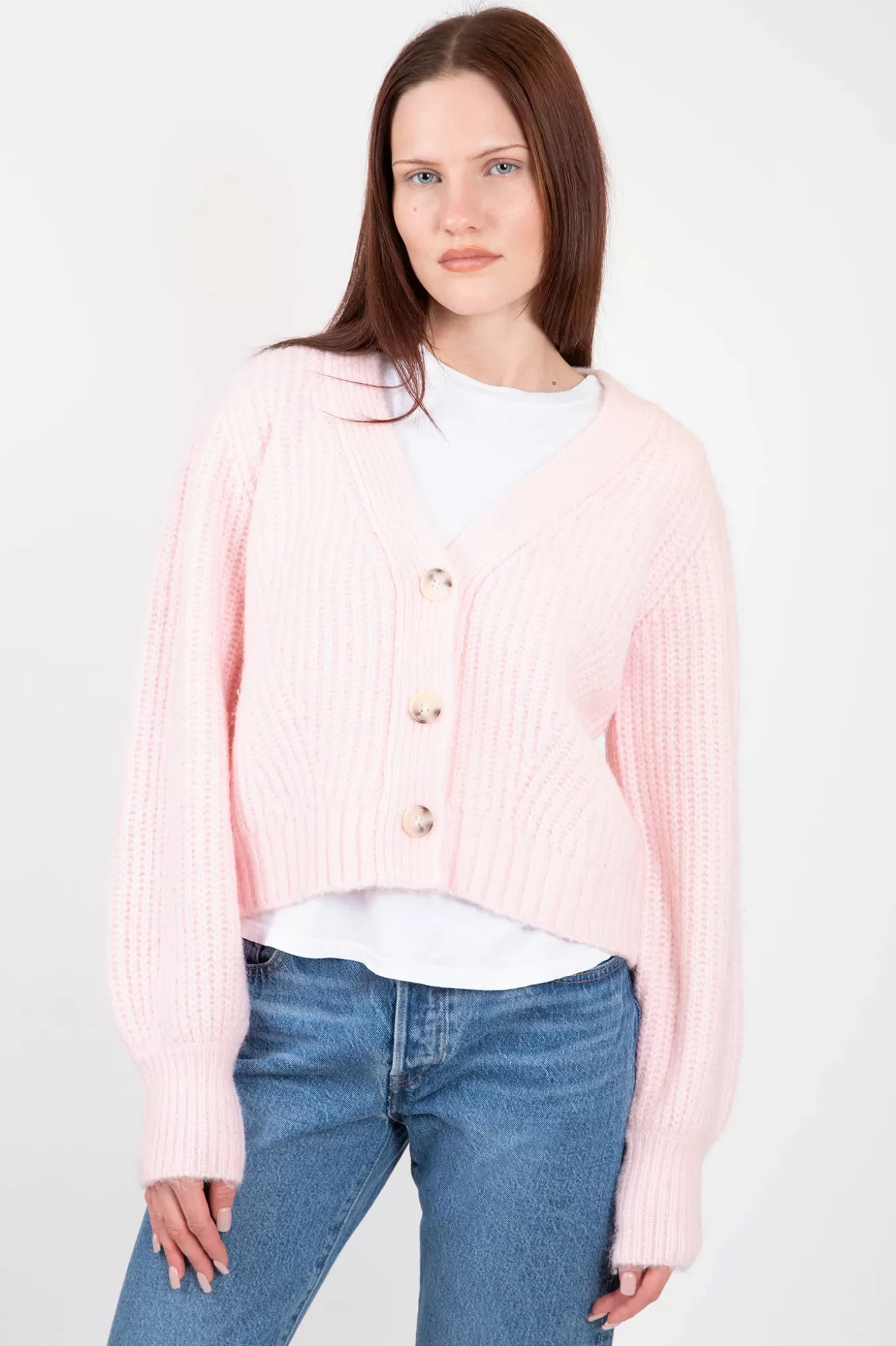 Shop Matilda Ribbed Cardigan Sweaters & Knits