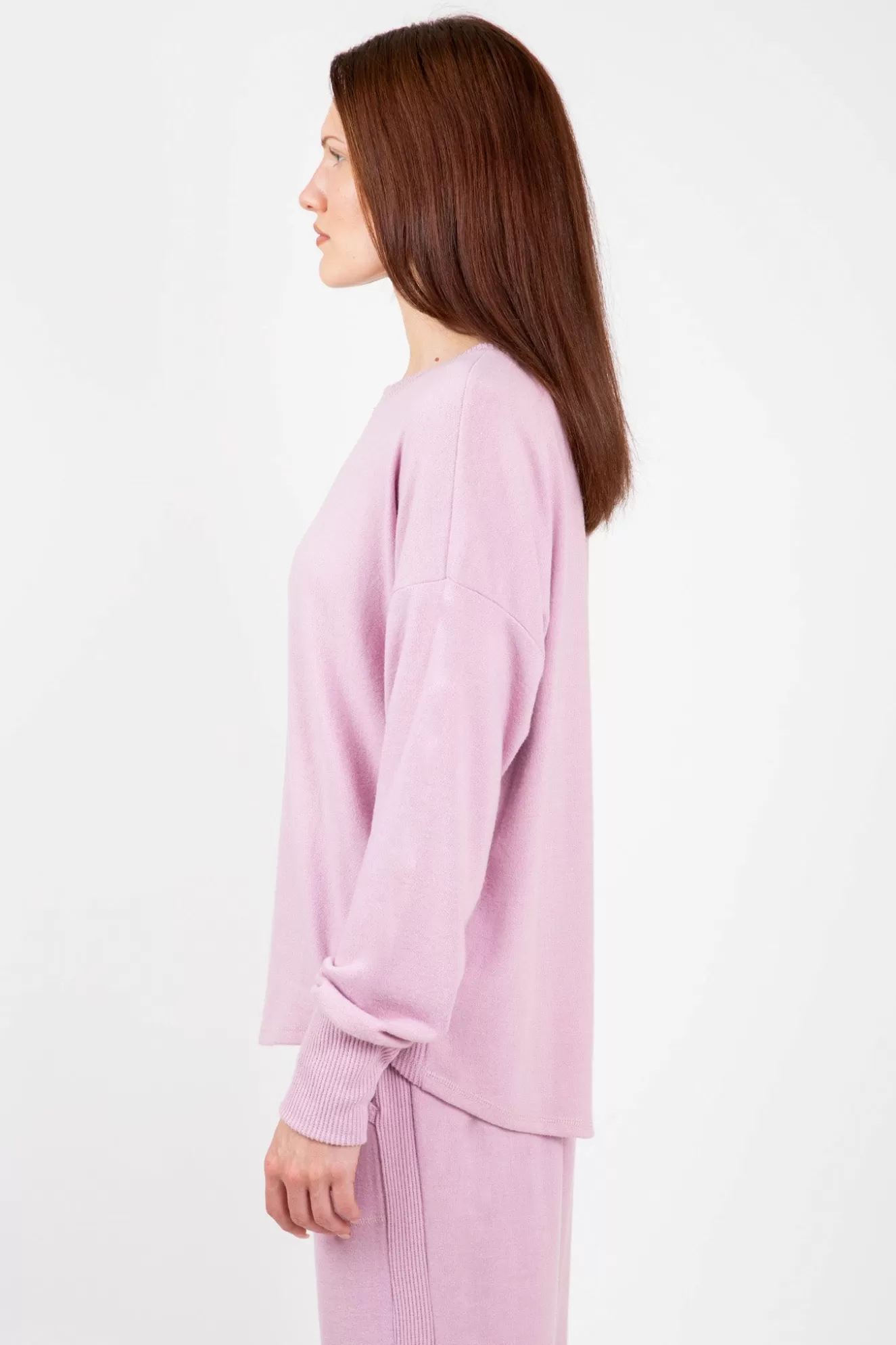 Cheap Peachy In Color Long Sleeve Top Sleepwear
