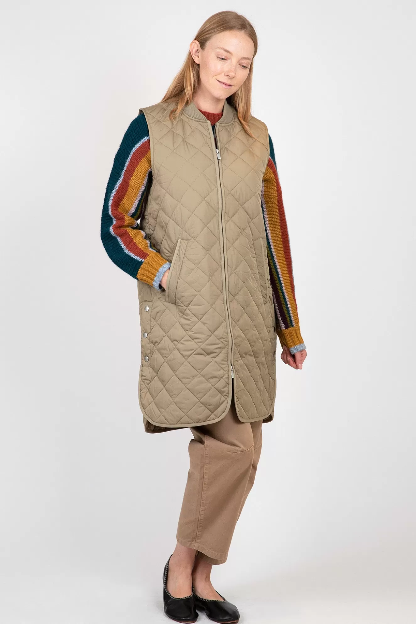 Store Quilt Vest Jackets & Coats