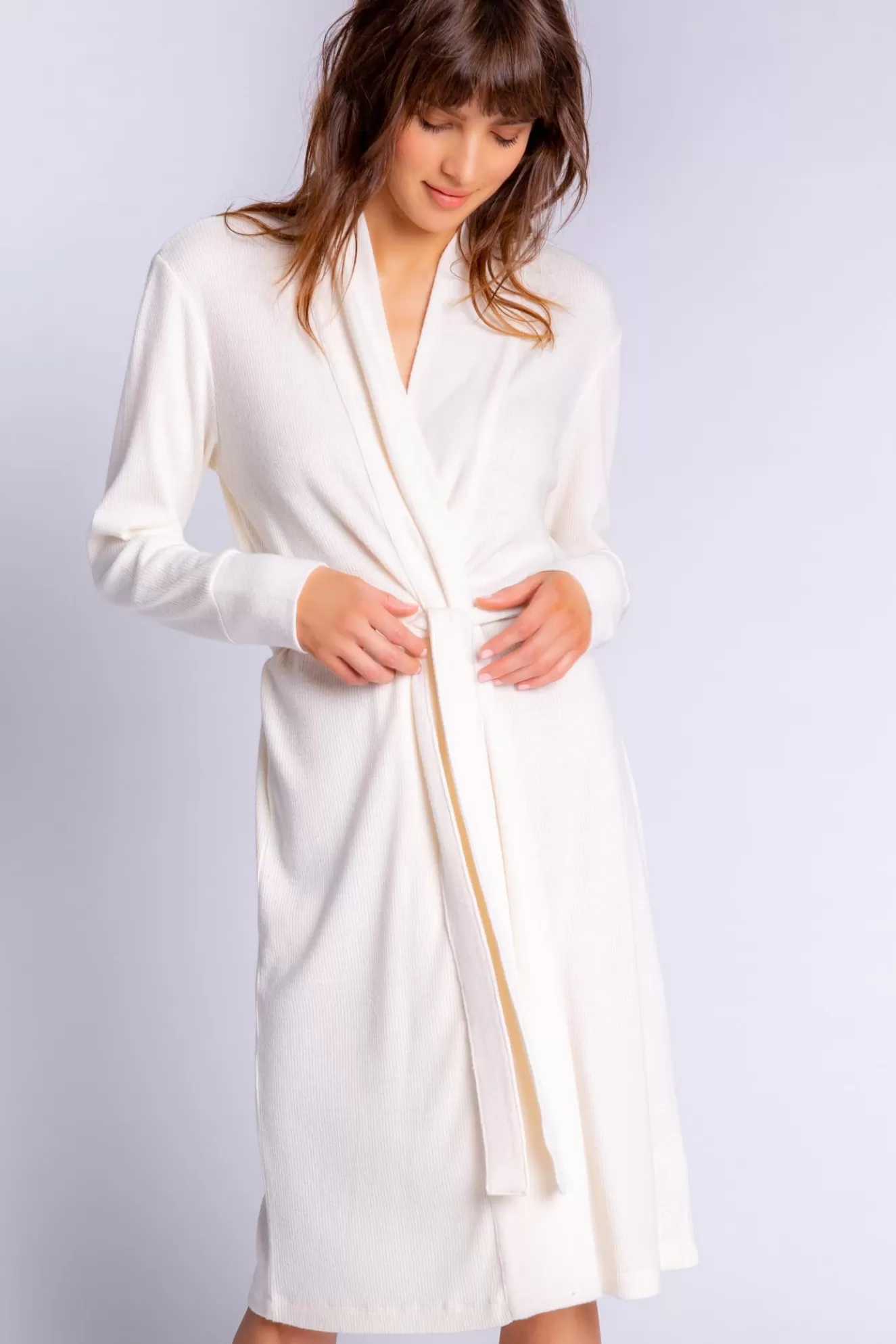 Shop Textured Essentials Robe Sleepwear