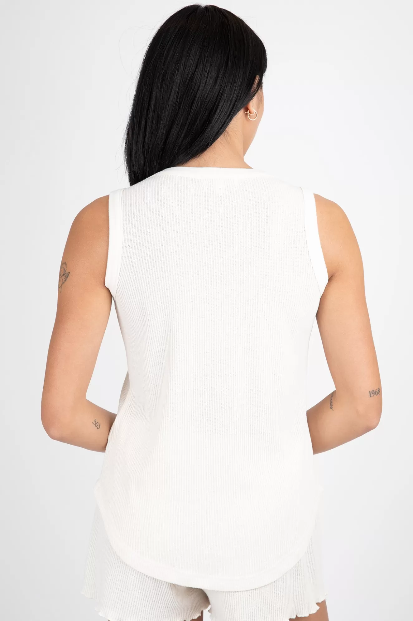Outlet Textured Essentials Tank Sleepwear