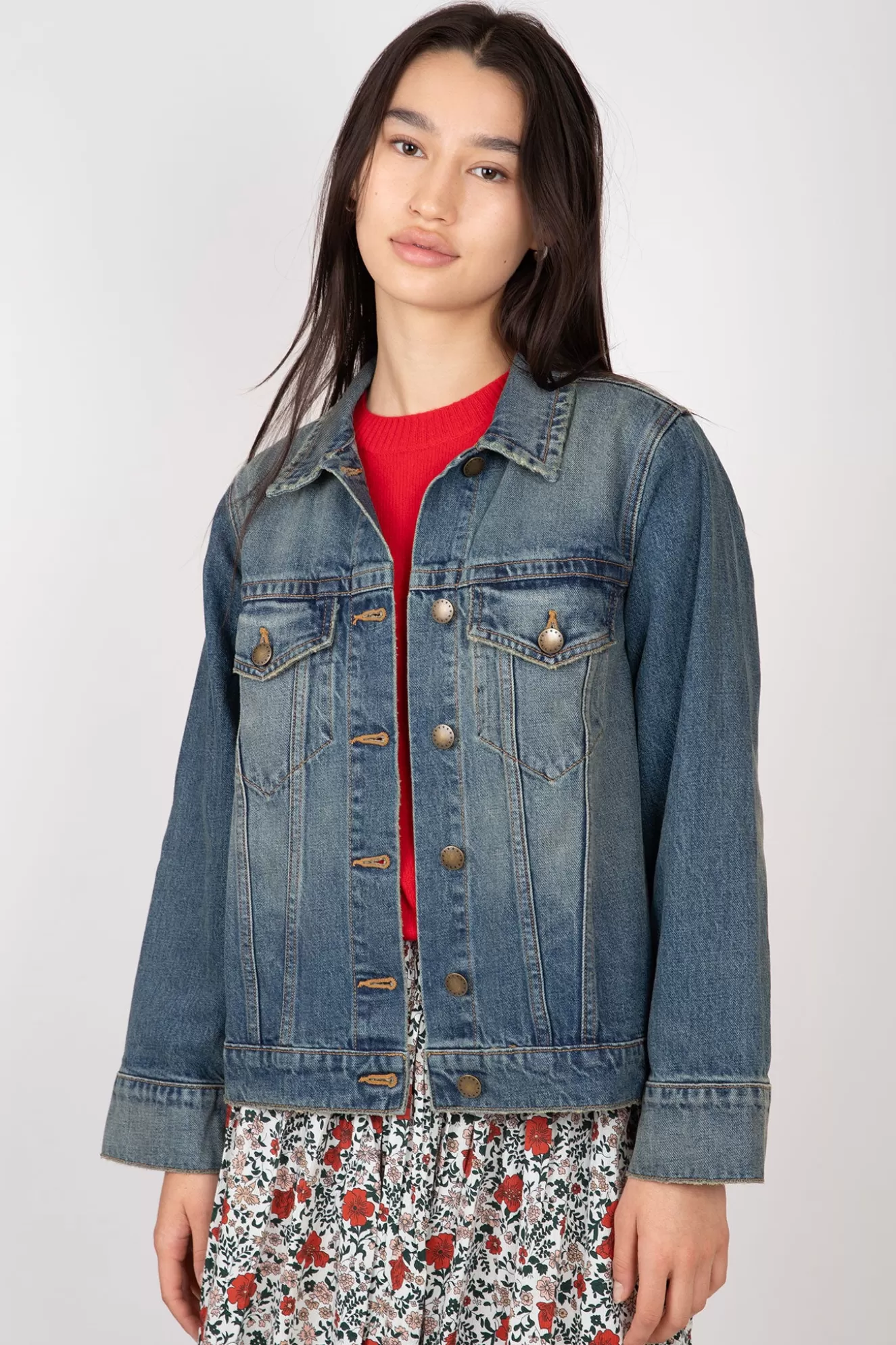New The Slouchy Jean Jacket Jackets & Coats